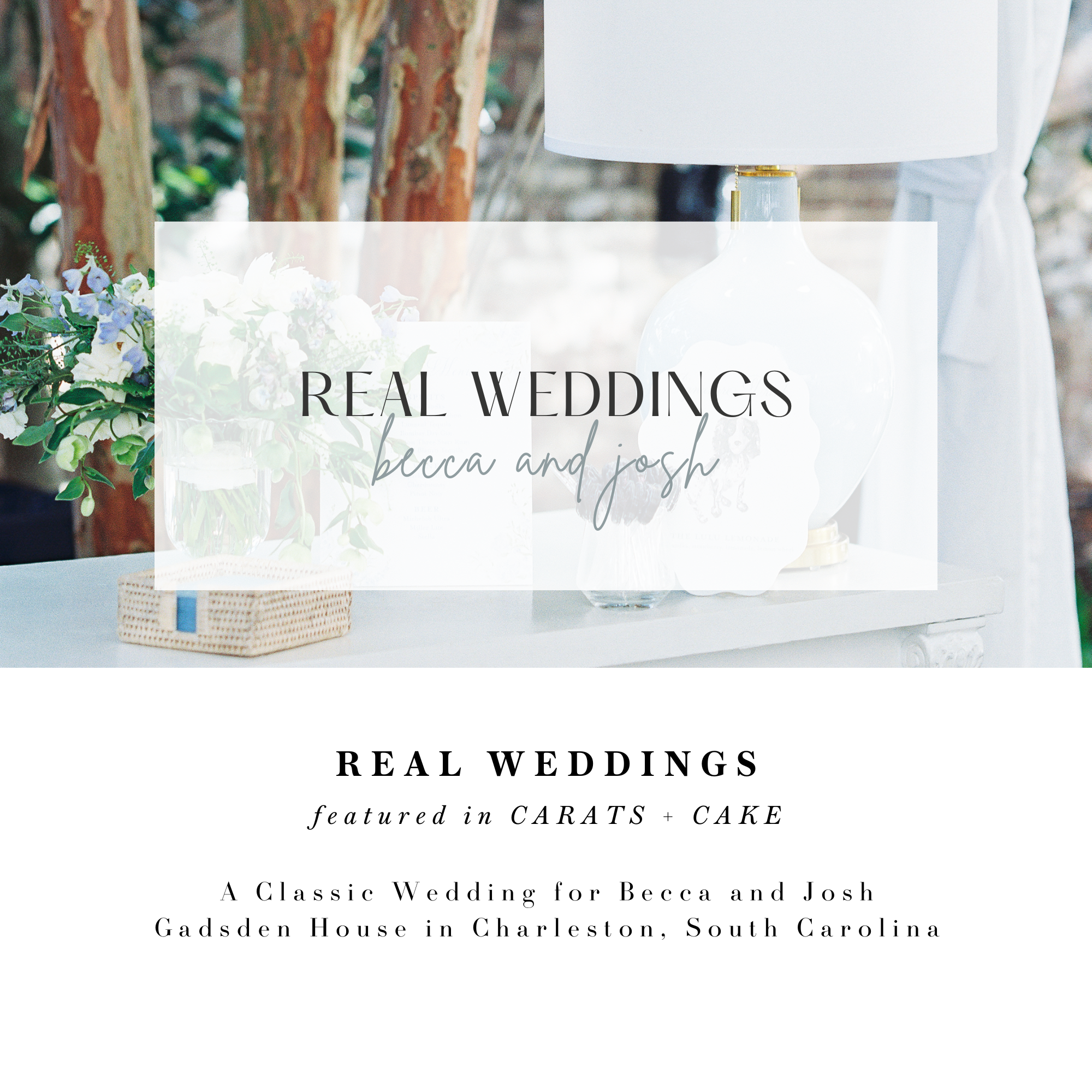 CARATS + CAKE | BECCA AND JOSH