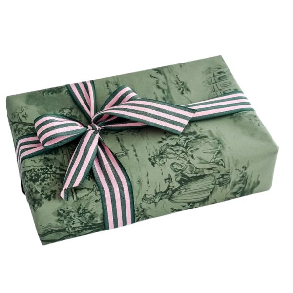 Vintage Garden Green Wrapping Paper, 12 meters