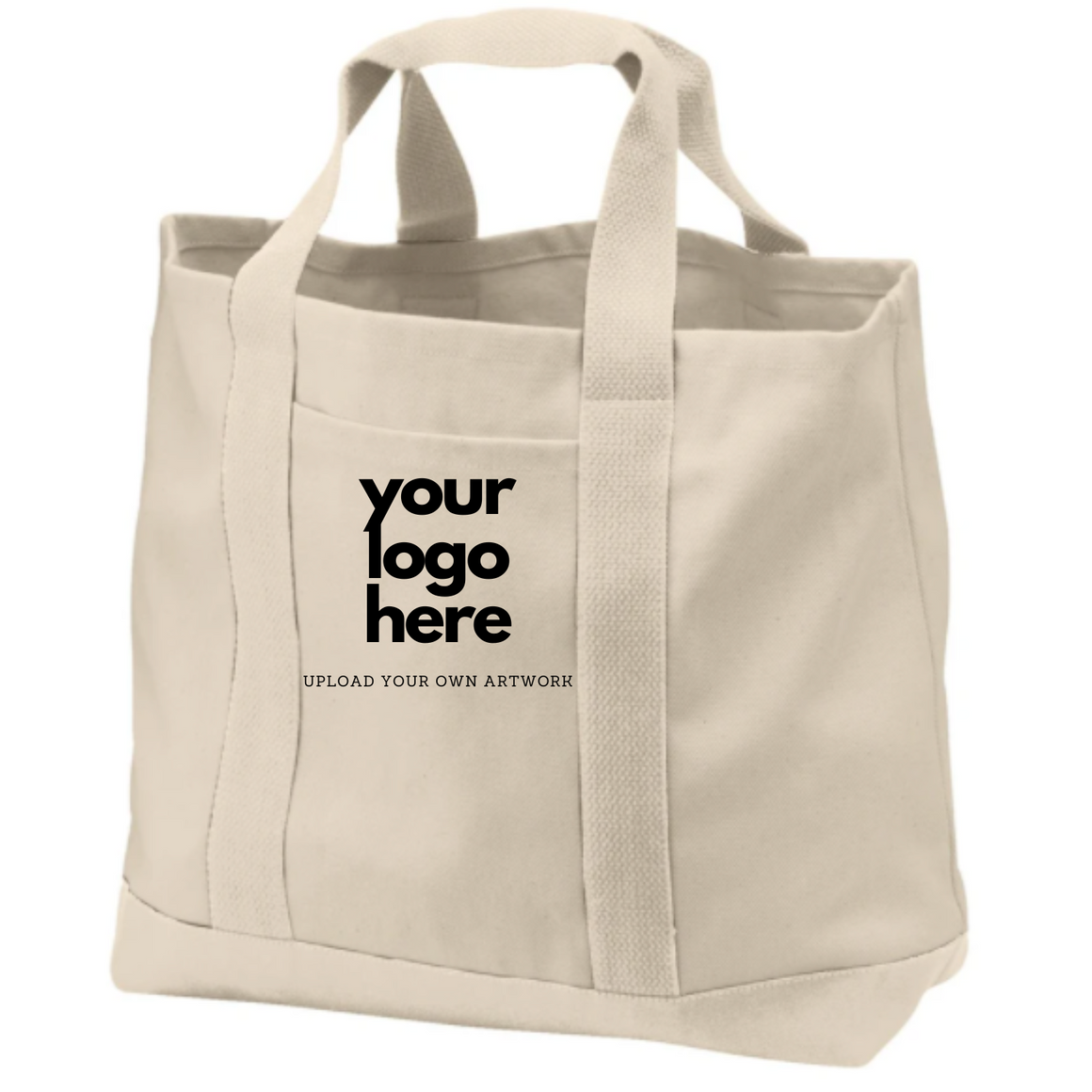 Canvas Tote Bags, Full Color Logo, Design Your Own! $45.00