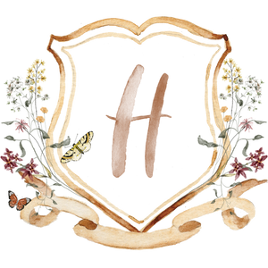 Ribbon-Handle Matte Eurototes Wildflower Watercolor Motif in Honey (customizable), $4.00