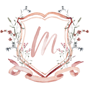 16oz Frosted Cups Wildflower Watercolor Motif in Blush (customizable), $3.00