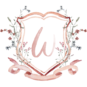 16oz Frosted Cups Wildflower Watercolor Motif in Blush (customizable), $3.00