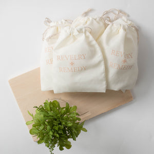 Muslin Bags (customizable), $5.00